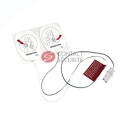 Électrodes de formation pédiatrique AED Trainer 2 et 3
