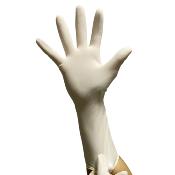 Gants latex 300 mm stériles, bte de 50 paires taille 8,5