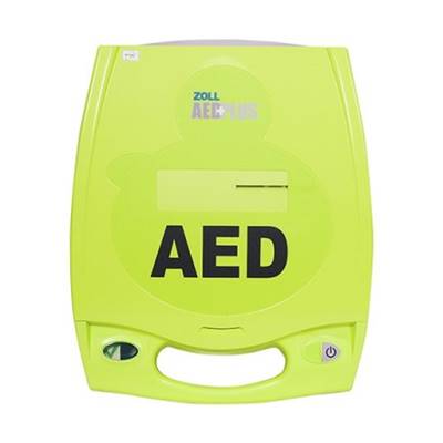 Défibrillateur semi-automatique AED Plus, avec housse