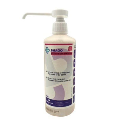 Savon hypoallergénique, flacon 500ml avec pompe