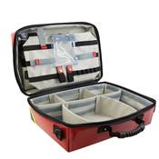 Sac d'urgence, ouverture à plat, revêtement bâche
