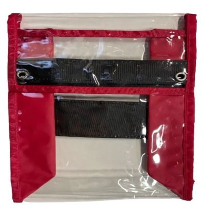Trousse à accessoires 25x18x9cm pour sac SPEED'AID coloris rouge 