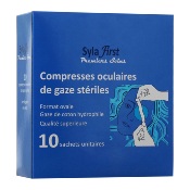 Compresses oculaires stériles
