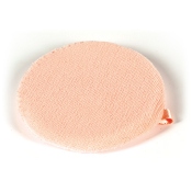 Houppe pour poudrage en velours de coton, diamètre 10 cm