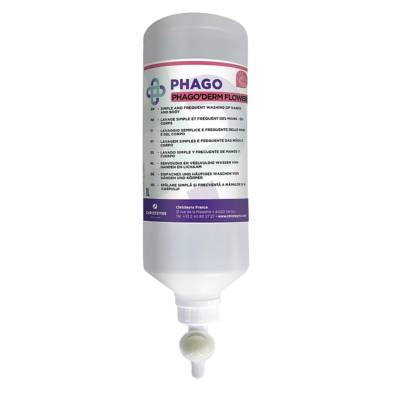 Savon hypoallergénique, flacon Airless