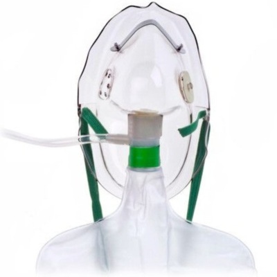 Masque d'inhalation O², haute concentration adulte