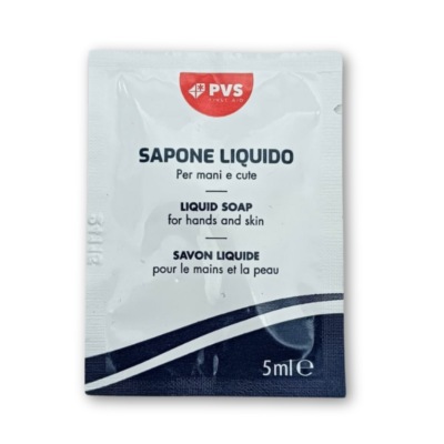 Savon liquide en sachet de 5 ml