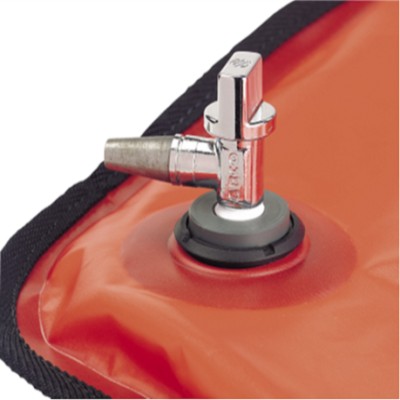 Valve aluminium, pour matelas et attelles à dépression