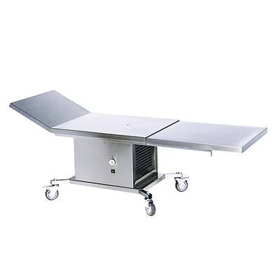 Table lit réfrigérante inox, 190 x 60 x 58 cm