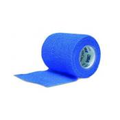 Bande de contention cohésive bleue largeur 5 cm