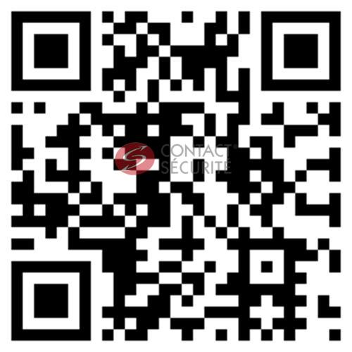  Resqme GBO-RQMTWIN-FUCHSIA Porte-Clés Sécurité, Fuchsia, Lot de  2, Taille unique