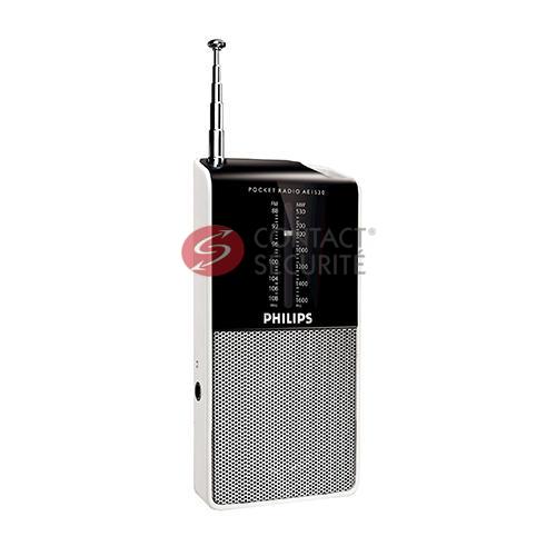 Radio portable FM/MW à piles